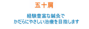 五十肩治療