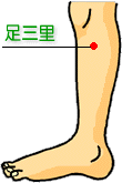 夏パテ用の鍼灸のツボ